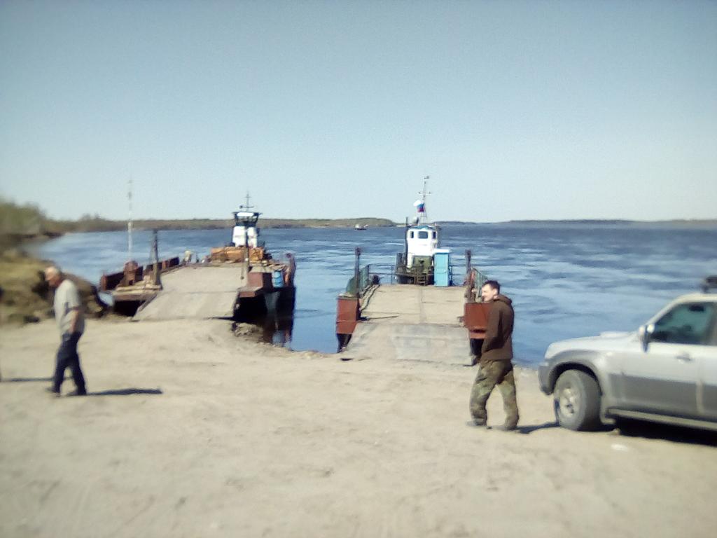 паром через р.Алдан