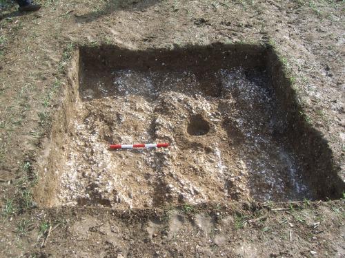 находка кладоискателя Англия Место раскопок где был найден шлем