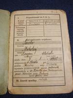 военный билет(польша,1938г)