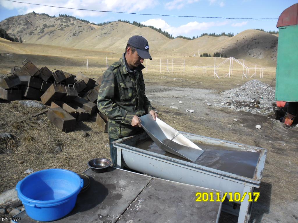 разведка на Au