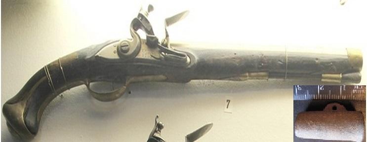 Пистоль офицерский. РИА. обр. 1763.