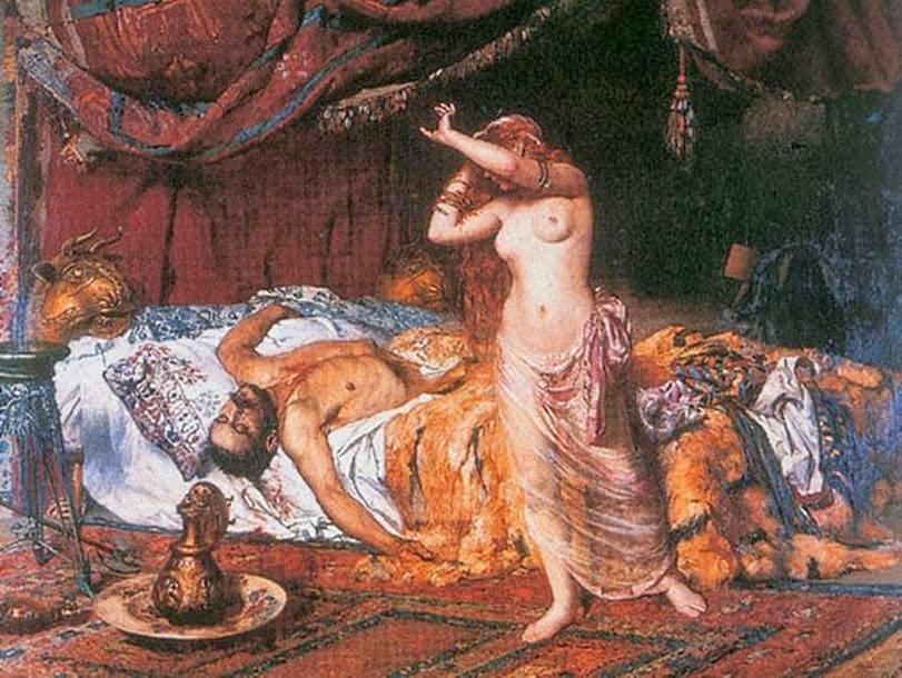 Смерть Аттилы. Ференц Пачка, 1855