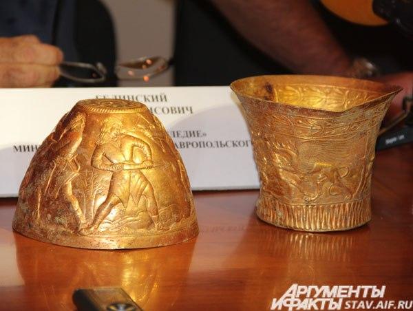 Клад золота сарматов найден в Ставрополье в Шпаковском районе