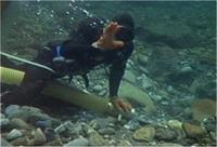 Драга для добычи золота под водой. Золотодобыча в клубе кладоискателей www.clubklad.ru 