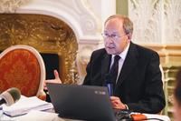 Номан Палмер, адвокат, специалист по международному праву на репатриацию археологических предметов Конференция «Взаимодействие ученых археологов и любителей приборного поиска в изучении истории России». 23 сентября 2013 года.