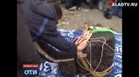 Подъем метеорита Чебаркуль из озера вес осколка 600 килограммов
