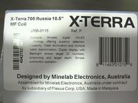 Наклейка на коробке x-terra-705