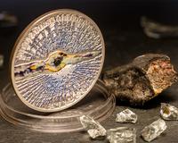 Из частиц челябинского метеорита отчеканили серебряную монету