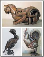 Скульпторы скреп-арта создают свои шедевры из металлического мусора Газета Кладоискатель