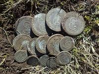 Клад сибирских монет