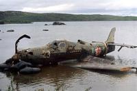 Самолёт Аэрокобра найден на озере Март-Явр Мурманской области 