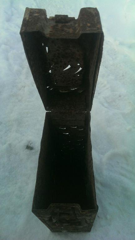 Ящик-печка для обогрева ВОВ