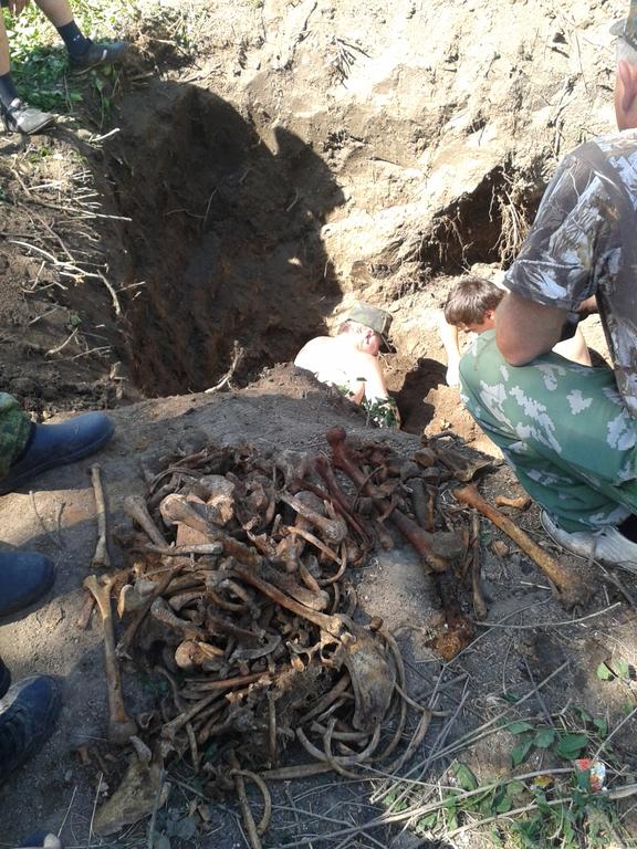 Останки советских бойцов