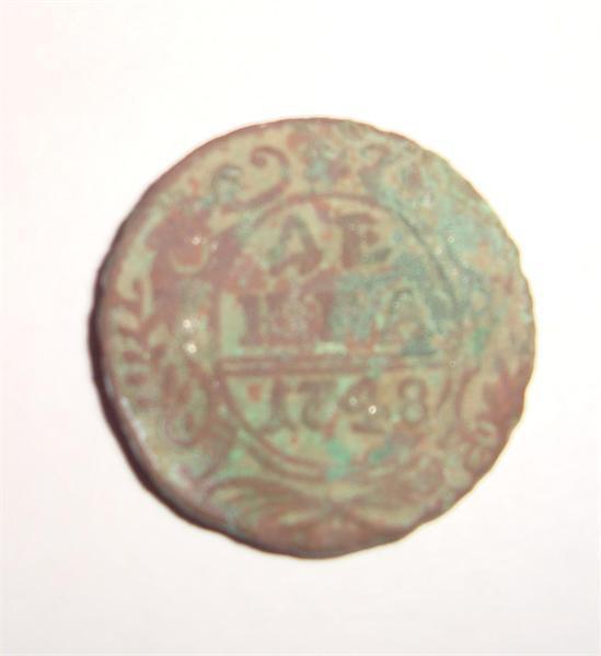 денга 1748г.