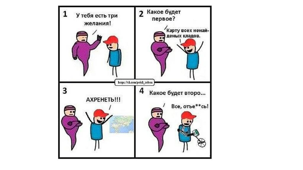 Карта всех кладов