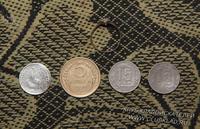 Монеты и серебряное кольцо