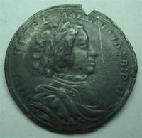 Олово 1 рубль 1710г