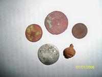 серебристый кружочек подскажите что это может быть?