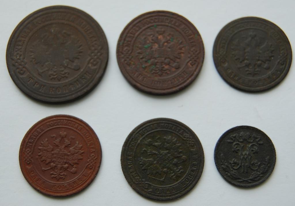 Куплю монеты (медь 1895-1916)