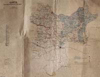Карта Оренбургского уезда 1914
