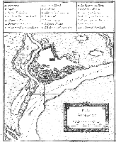 Астрахань на иностранном плане 1764 года