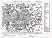 План города Харькова, 1941 г. (Военная немецкая карта, с указанием стратегических объектов)