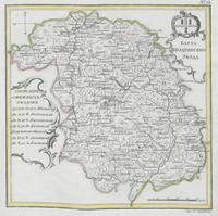 Карта Жиздринского уезда