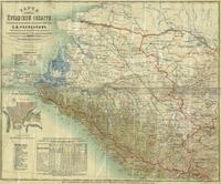 Карта области 1882